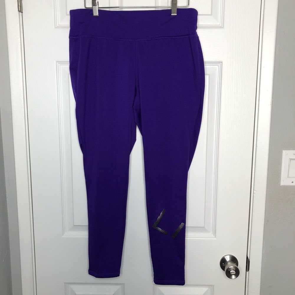 Livi Active workout leggings purple 14/16